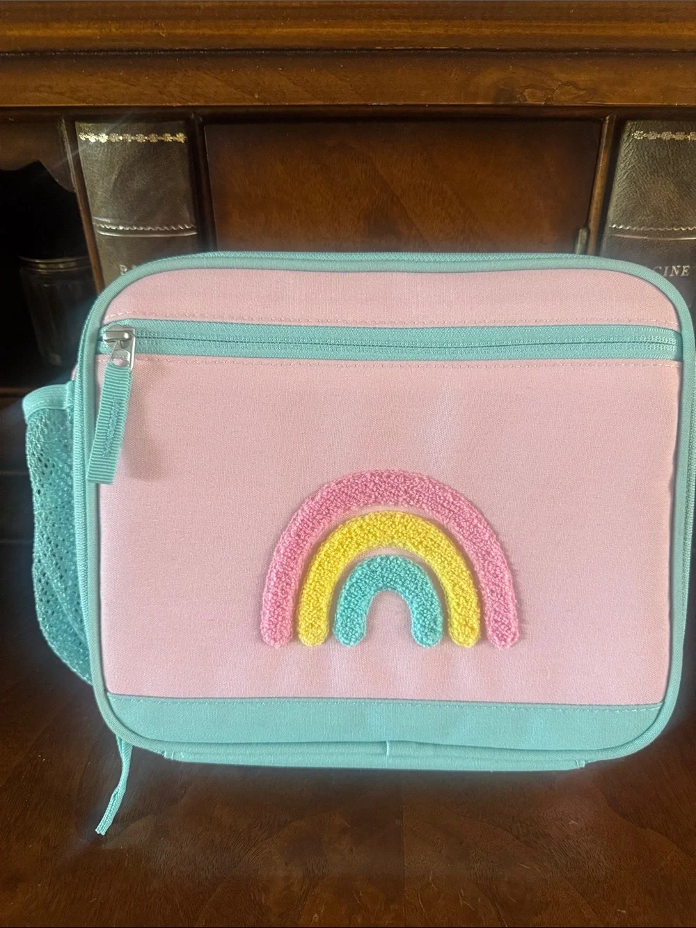 Pottery Barn Kids Rainbow Cold-Pak Insulated Lunch Case - New!